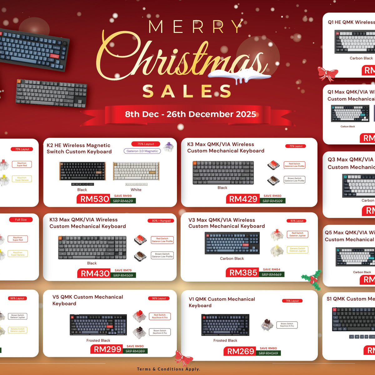 Keychron Christmas December Promotion – Keychron Malaysia