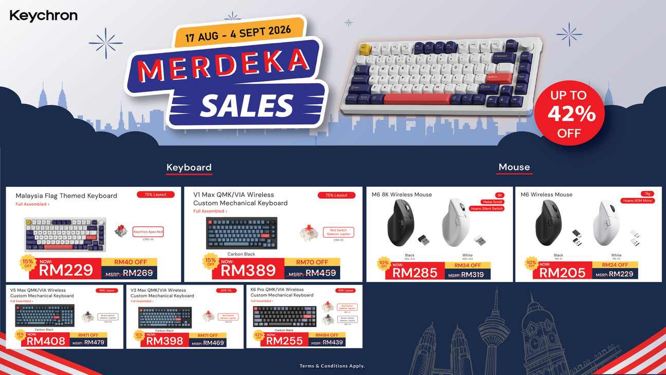 Keychron Merdeka Sales 2026