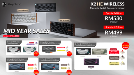 Keychron Mid Year Sales Promotion