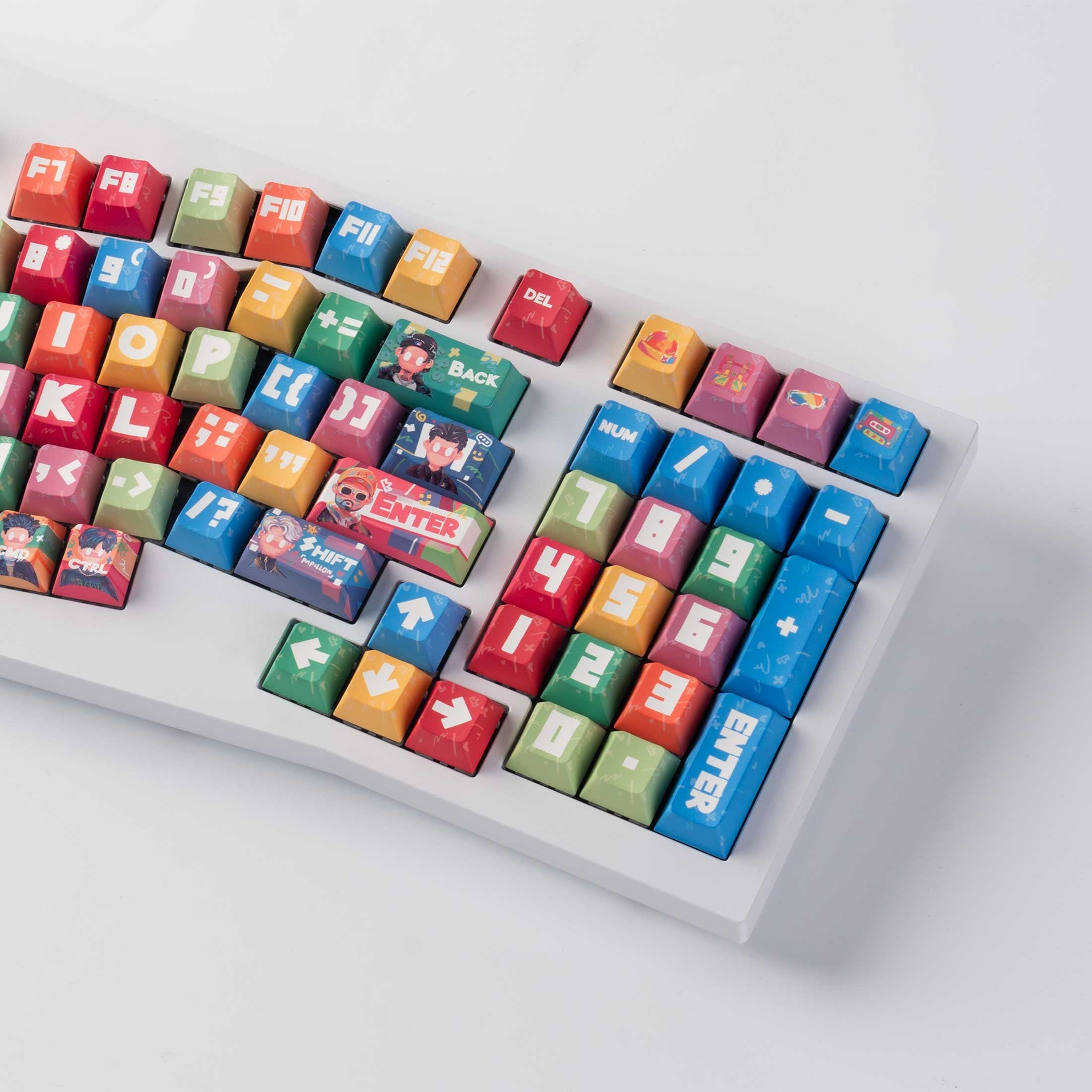 Cherry-Profile-Dye-Sub-PBT-Full-Keycap-Set-Rapper