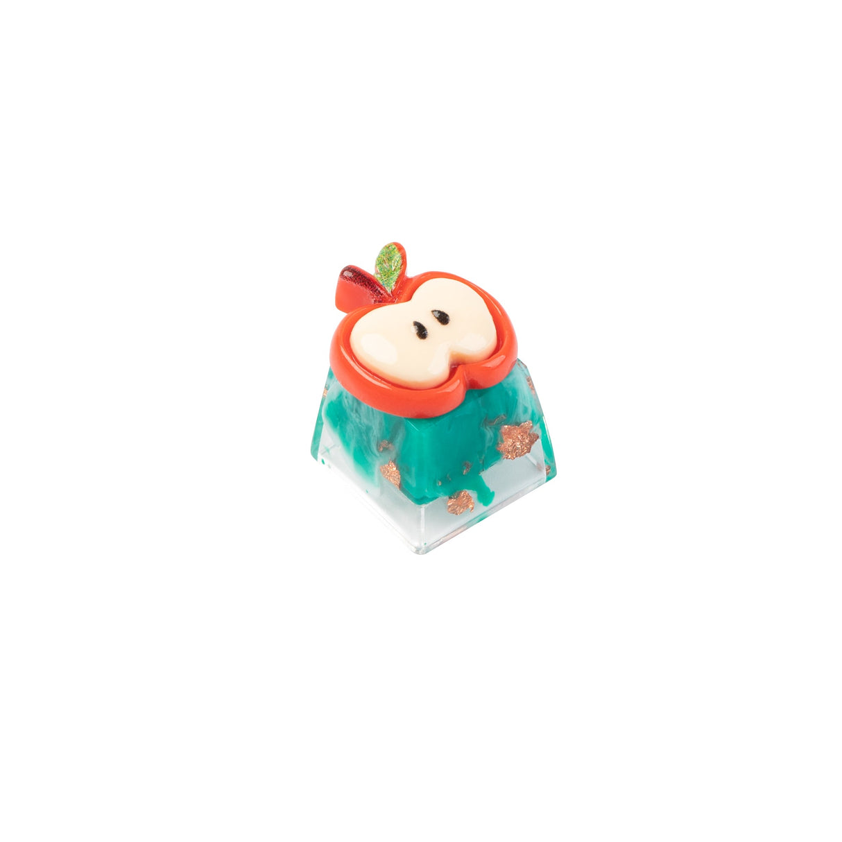 Cute Fruit Resin Artisan Keycap-Apple