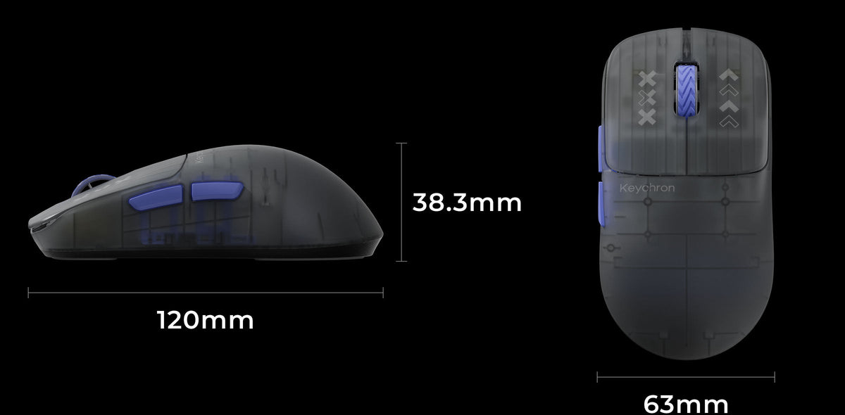 G3 Mouse dimensions and specifications