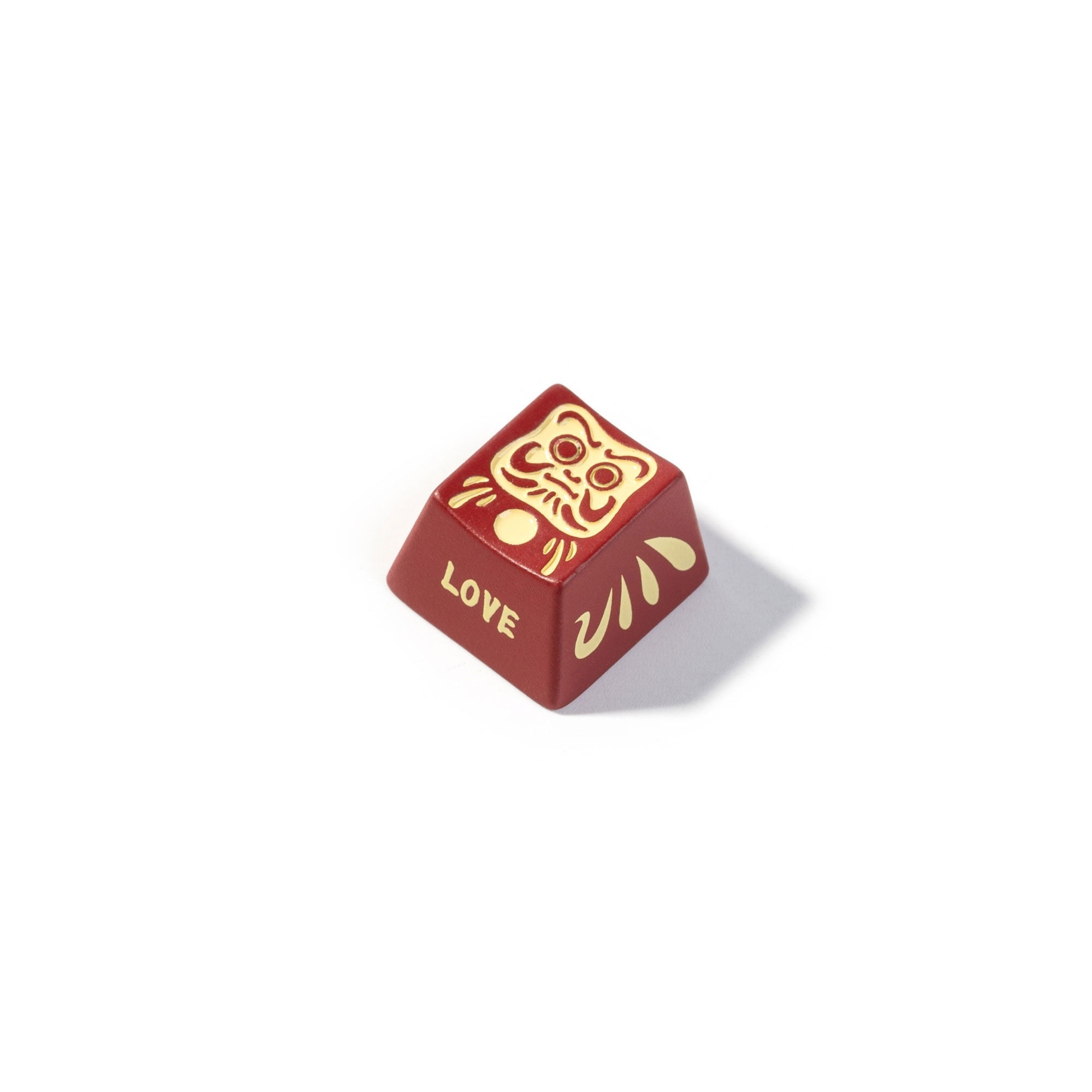 Keychron Daruma Doll Metal Artisan Keycap-Red