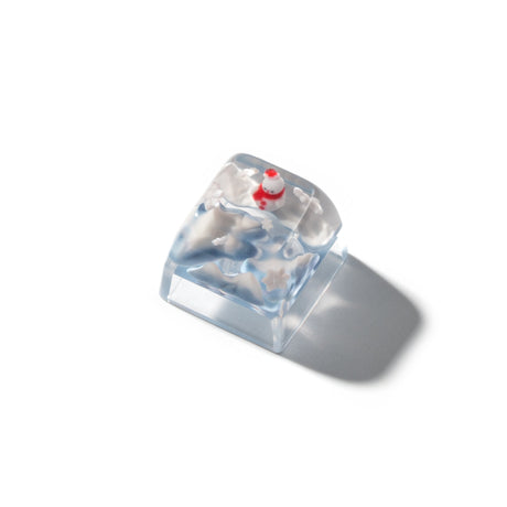 Snowman Resin Artisan Keycap