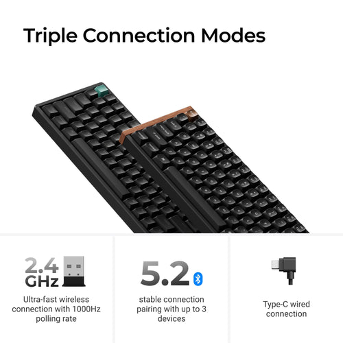 Triple connection mode